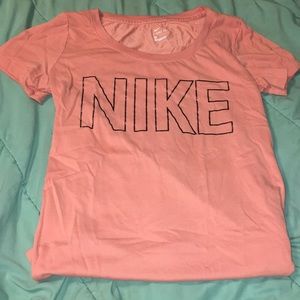 Light pink nike shirt